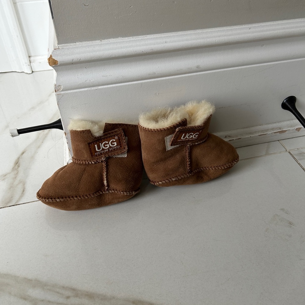 UGG Brown Baby Booties